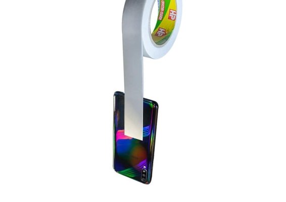 شريط لاصق دبل فيس فوم سلوتيب دبل فيس فووم Double Face Foam Transparent لاصق دبل فيس فوم ابيض