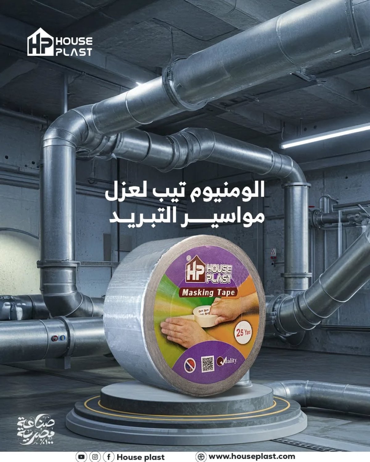 الومونيوم تيب هاوس بلاست